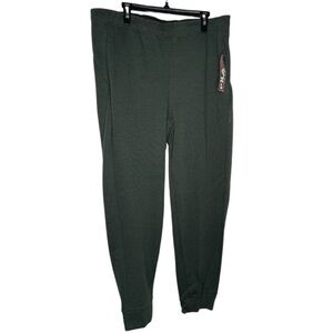 Fila Sport Knit Sweatpants (Size:XL, Color:Olive-Green)